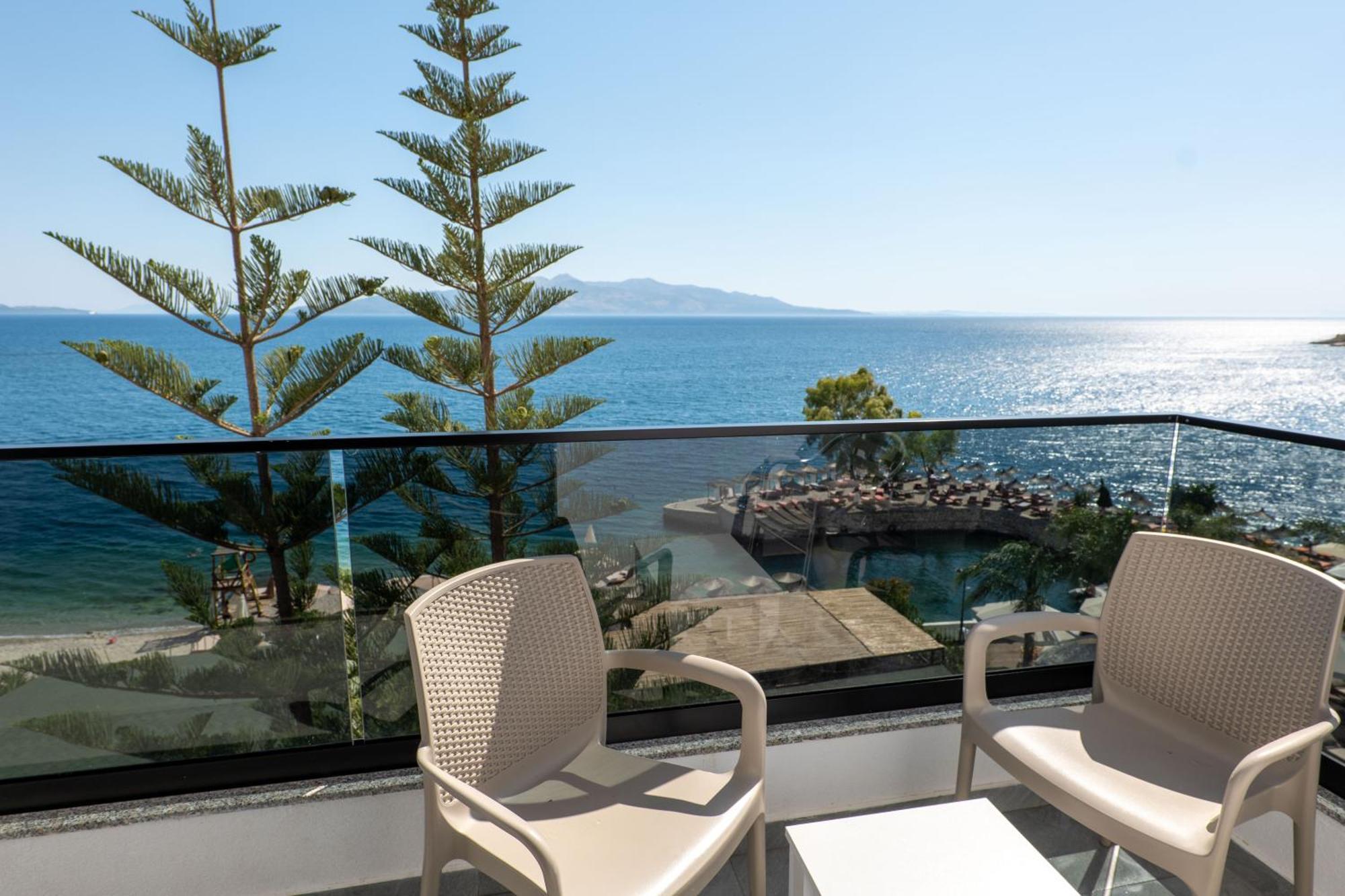 Hotel Kompleks Joni Sarande Exterior photo